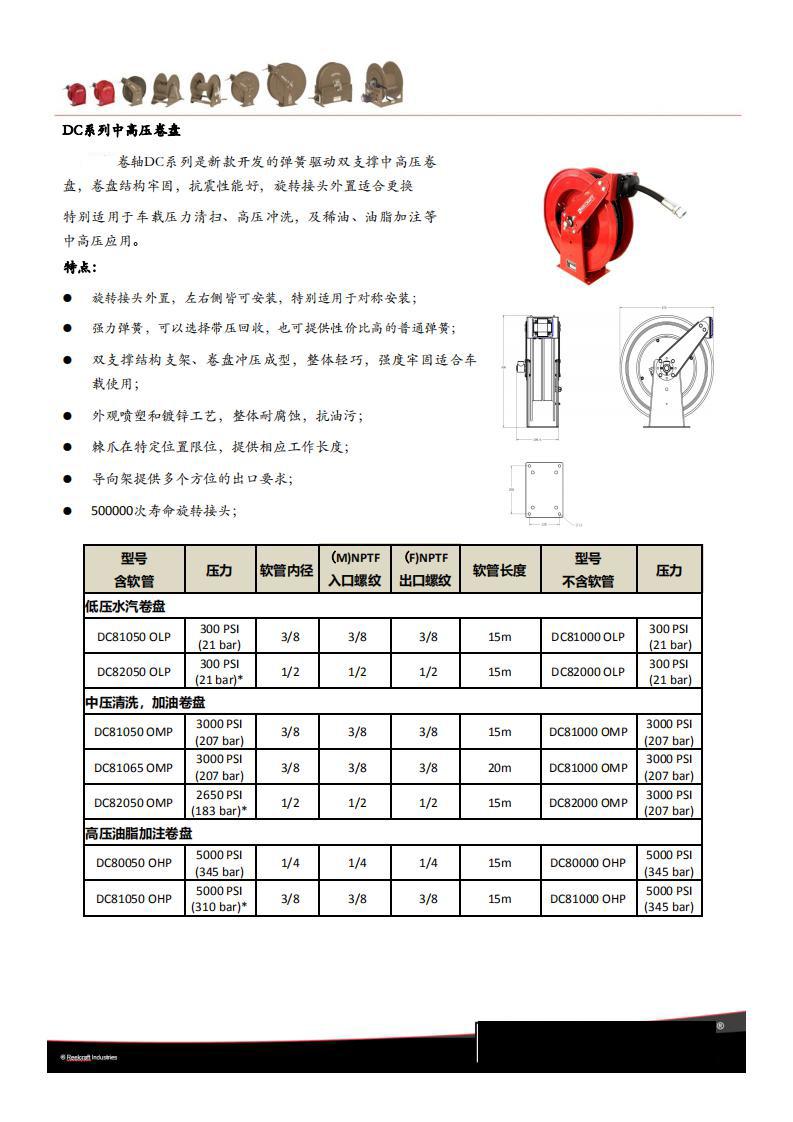 開(kāi)放式潤(rùn)滑油卷軸器